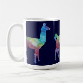 Drei schlanke Colorwashed Lamas Kaffeetasse (Links)