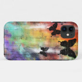 Drei Schmetterlinge Case-Mate iPhone Hülle (Rückseite (Horizontal))
