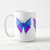 Drei Schmetterlinge Kaffeetasse (Links)
