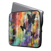 Drei Schmetterlinge Laptopschutzhülle (Vorderseite Links)