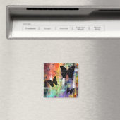 Drei Schmetterlinge Magnet (In Situ (Geschirrspüler))