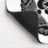 Drei Schmetterlinge mit Mokko Mousepad (Ecke)