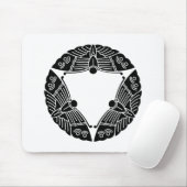 Drei Schmetterlinge Mousepad (Mit Mouse)