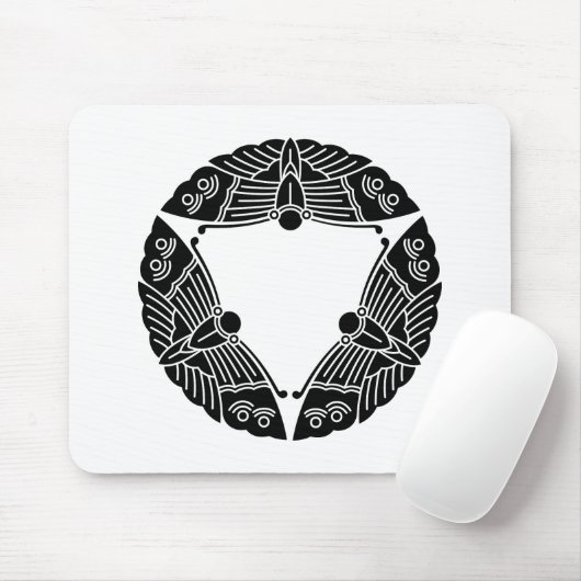 Drei Schmetterlinge Mousepad (Mit Mouse)