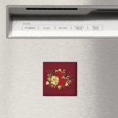 Drei Schmuckrosen Magnet (In Situ (Geschirrspüler))
