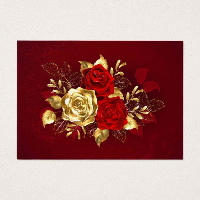 Drei Schmuckstücke Rose (Vorderseite)