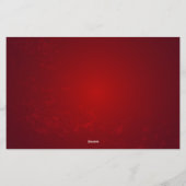 Drei Schmuckstücke Rose Briefpapier (Rückseite)