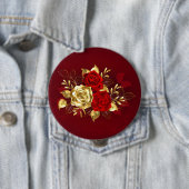 Drei Schmuckstücke Rose Button (Beispiel)