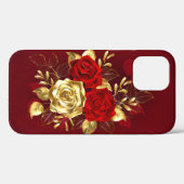 Drei Schmuckstücke Rose Case-Mate iPhone Hülle (Rückseite (Horizontal))