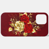 Drei Schmuckstücke Rose Case-Mate iPhone Hülle (Rückseite (Horizontal))