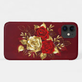 Drei Schmuckstücke Rose Case-Mate iPhone Hülle (Rückseite (Horizontal))