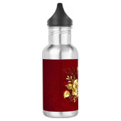 Drei Schmuckstücke Rose Edelstahlflasche (Links)