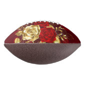 Drei Schmuckstücke Rose Football (Gedreht 90)