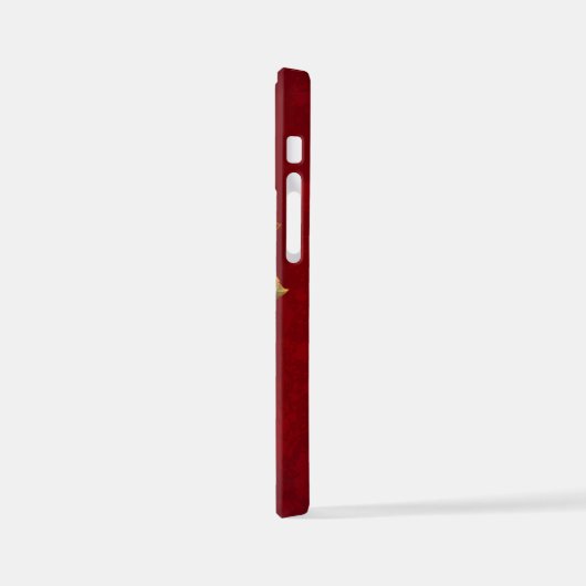 Drei Schmuckstücke Rose iPhone Hülle (Linke Seite)