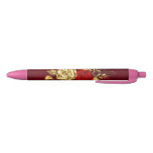 Drei Schmuckstücke Rose Kugelschreiber (Unterseite)