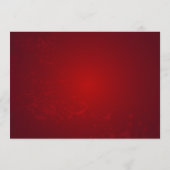 Drei Schmuckstücke Rose Menükarte (Rückseite)