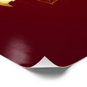 Drei Schmuckstücke Rose Poster (Ecke)