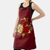 Drei Schmuckstücke Rose Schürze (InSitu)