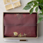 Drei Schmuckstücke Rose Seidenpapier (Geschenk)