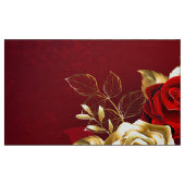 Drei Schmuckstücke Rose Stoff (Fat Quarter (45,7 x 55,9 cm))