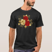 Drei Schmuckstücke Rose T-Shirt (Vorderseite)