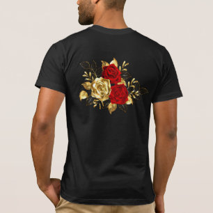 Drei Schmuckstücke Rose T-Shirt