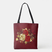 Drei Schmuckstücke Rose Tasche (Rückseite)
