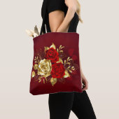 Drei Schmuckstücke Rose Tasche (Von Nahem)