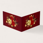 Drei Schmuckstücke Rose Visitenkarten (Vorderseite)