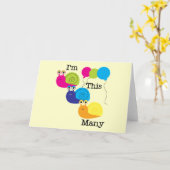 Drei Schnecken Ich bin so viele Hemden und Geschen Karte (Gelbe Blume)