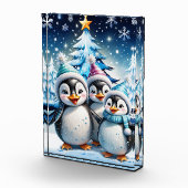 Drei schöne Pinguine Fotoblock (Rechts)