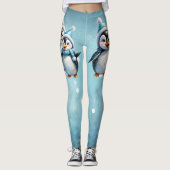 Drei schöne Pinguine Leggings (Vorderseite)
