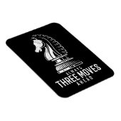 Drei Schritte voraus I Schach Matt Game Schach Stü Magnet (Rechte Seite)