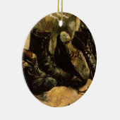 Drei Schuhpaare von Vincent van Gogh Keramikornament (Rechts)