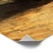 Drei Schuhpaare von Vincent van Gogh Poster (Ecke)