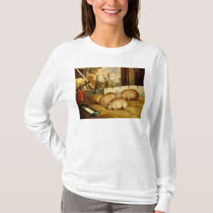 Drei Schweine mit Schloss im Hintergrund T-Shirt