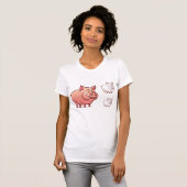 Drei Schweine T - Shirt (Vorne ganz)