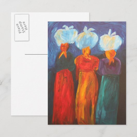 Drei Schwestern 2007 Postkarte (Vorne/Hinten)