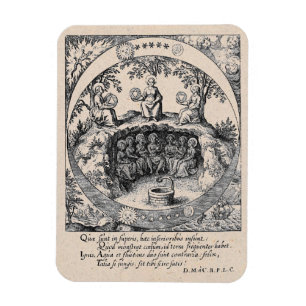 Drei Schwestern Alchimie Magnet