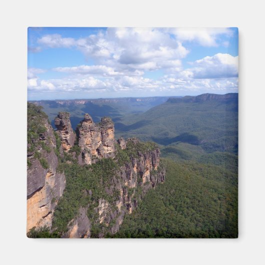 Drei-Schwestern-Ansicht Magnet (Vorne)