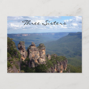 Drei-Schwestern-Ansicht Postkarte