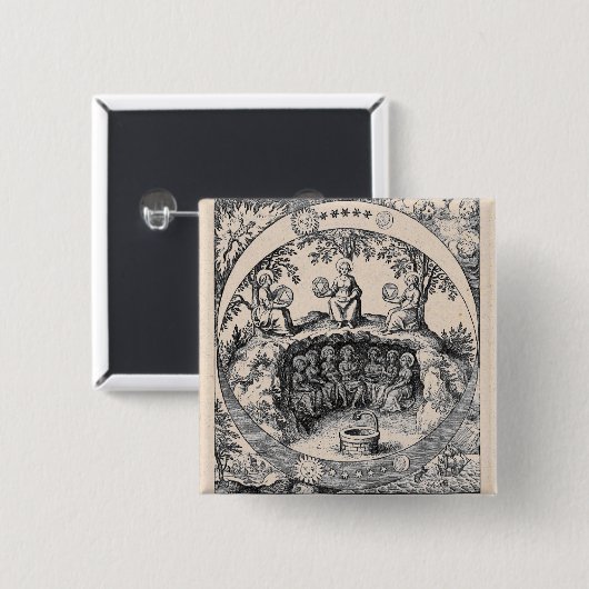 Drei Schwestern der Alchemie Button (Vorne & Hinten)