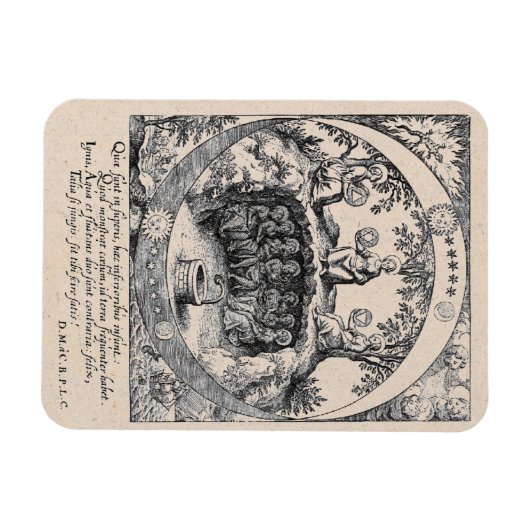 Drei Schwestern der Alchemie Magnet (Horizontal)