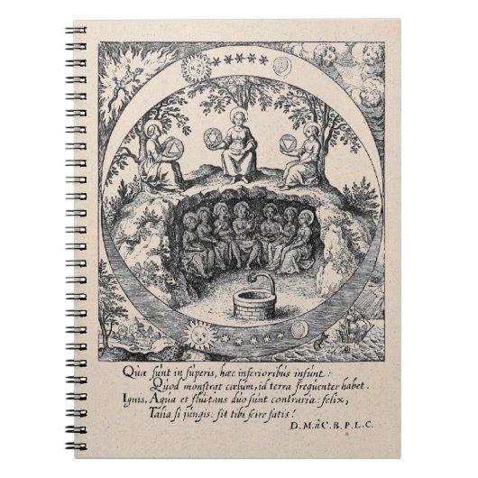 Drei Schwestern der Alchemie Notizblock (Vorderseite)