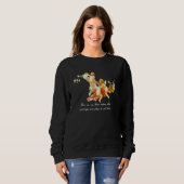 Drei Schwestern Du Mich Uns Sweatshirt (Vorne ganz)