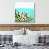 Drei Schwestern Katoomba landschaftlich Australien Leinwanddruck (Insitu (Schlafzimmer))