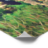 Drei Schwestern Katoomba landschaftlich Australien Poster (Ecke)