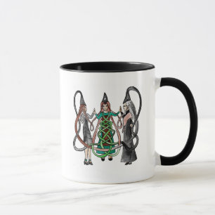 Drei Schwestern - keltische Hexen Tasse
