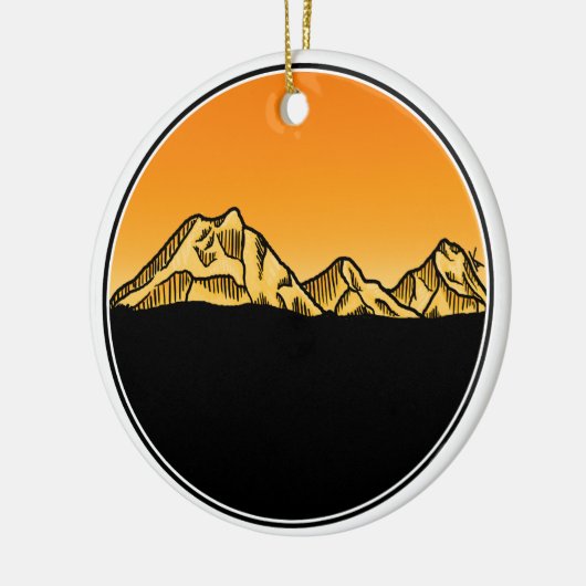 Drei Schwestern Ornament (Links)