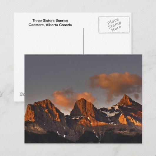 Drei Schwestern Postkarte (Vorne/Hinten)